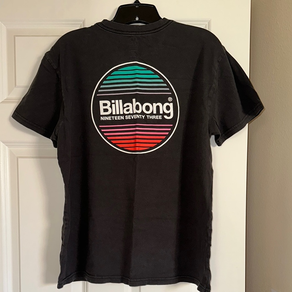 Billabong Black Graphic Tee